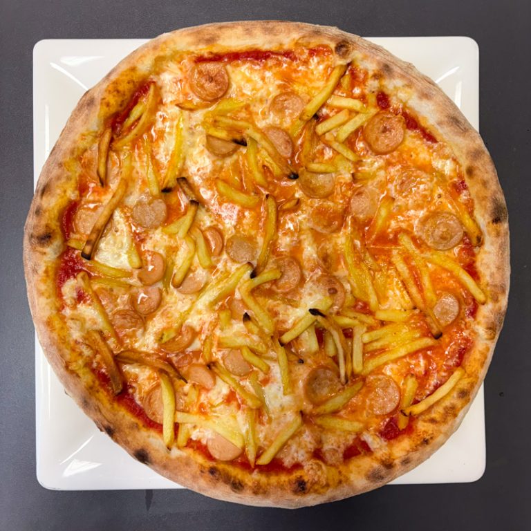 Pizza Americana - Pizzeria 69 Rosso Albaro